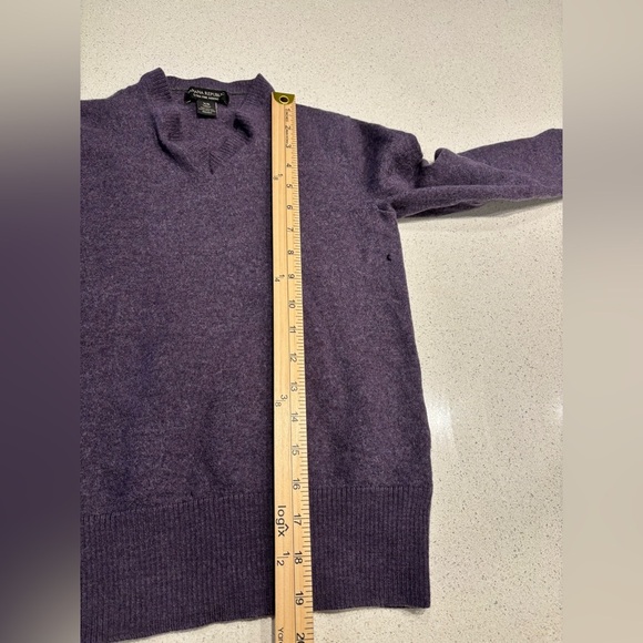 Banana Republic Extra Fine Merino Wool V-Neck Sweater - Picture 9 of 10